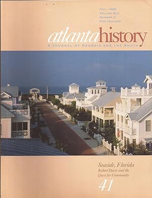 Seller image for Atlanta History: A Journal of Georgia and the South Fall 1998 for sale by Auldfarran Books, IOBA