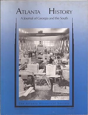 Seller image for Atlanta History: A Journal of Georgia and the South Spring 1990 for sale by Auldfarran Books, IOBA