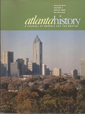 Seller image for Atlanta History: A Journal of Georgia and the South Spring 2000 for sale by Auldfarran Books, IOBA