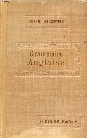 Seller image for GRAMMAIRE ANGLAISE for sale by Le-Livre