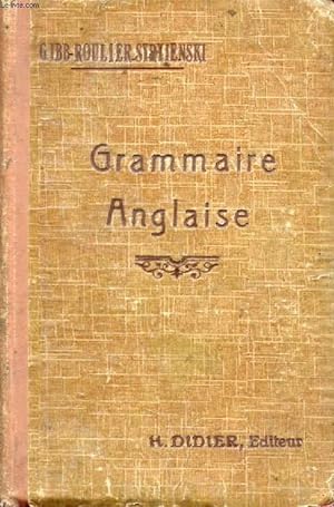 Seller image for GRAMMAIRE ANGLAISE for sale by Le-Livre