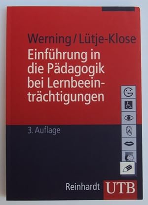 Seller image for Einfhrung in die Pdagogik bei Lernbeeintrchtigungen. Mit zahlreichen bungsaufgaben. for sale by Der Buchfreund