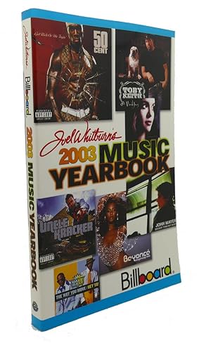 Bild des Verkufers fr 2003 BILLBOARD MUSIC YEARBOOK zum Verkauf von Rare Book Cellar