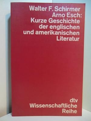 Bild des Verkufers fr Kurze Geschichte der englischen und amerikanischen Literatur zum Verkauf von Antiquariat Weber