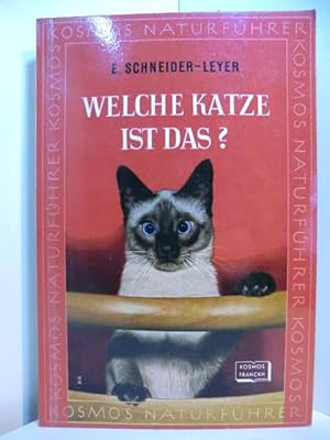 Bild des Verkufers fr Welche Katze ist das? Beschreibung von 42 Rassen und Schlgen zum Verkauf von Antiquariat Weber