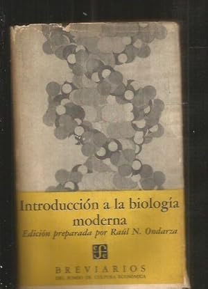 INTRODUCCION A LA BIOLOGIA MODERNA