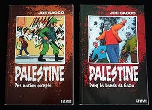 Image du vendeur pour Palestine, Tome 1 : Une nation occupée. Tome 2 : Dans la bande de Gaza (2 volumes) mis en vente par Abraxas-libris