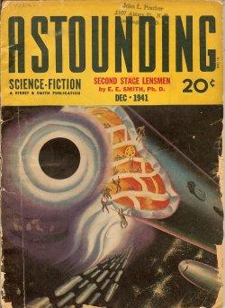 Bild des Verkufers fr ASTOUNDING Science Fiction: December, Dec. 1941 ("Second Stage Lensman") zum Verkauf von Books from the Crypt