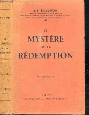 Bild des Verkufers fr LE MYSTERE DE LA REDEMPTION zum Verkauf von Le-Livre