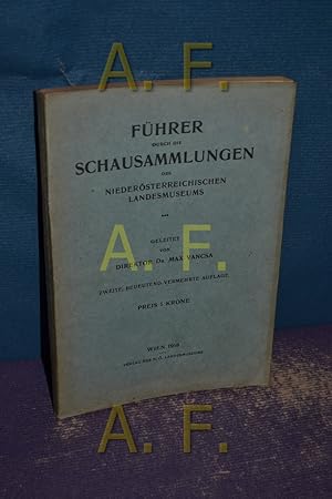 Immagine del venditore per Fhrer durch die Schausammlungen des Niedersterreichischen Landesmuseums. Gel. von venduto da Antiquarische Fundgrube e.U.