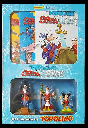 Bild des Verkufers fr Topolino e la spada di ghiaccio. (Boxed Collector's Edition with Three Disney Figurines) zum Verkauf von Parigi Books, Vintage and Rare