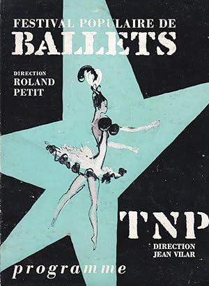 Festival populaire de ballets. Programme. Paris. TNP. 1962