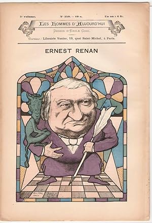 Les Hommes d'aujourd'hui n° 250. Ernest Renan.