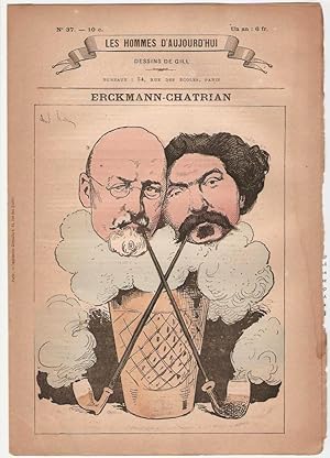 Les Hommes d'aujourd'hui n° 37. Erckmann-Chatrian.