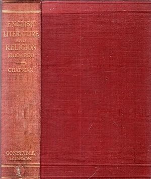 Image du vendeur pour ENGLISH LITERATURE AND RELIGION 1800-1900 mis en vente par Pendleburys - the bookshop in the hills