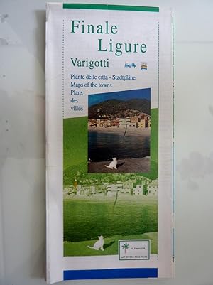 FINALE LIGURE - VARIGOTTI Pianta della città, Stadtplane, Maps of the towns, Plans des villes