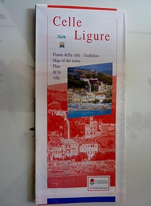 CELLE LIGURE Pianta della città - Map of town - Plan de la ville