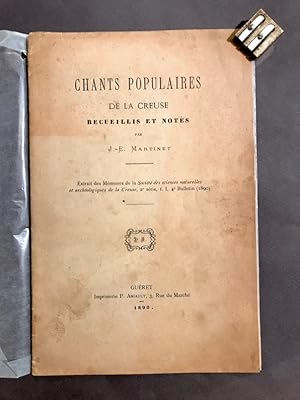 Chants populaires de la Creuse recueillis et notés par.