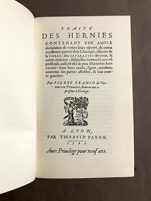 Traité des hernies.