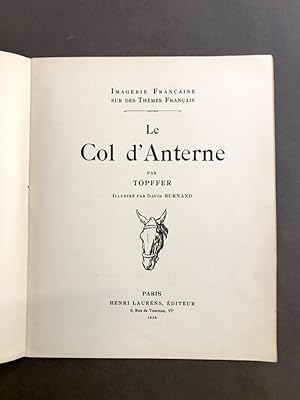 Le Col d'Anterne. Illustré par David Burnand.