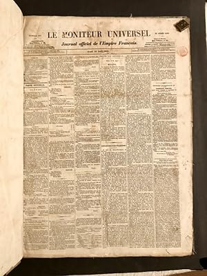 Le Moniteur Universel. Journal officiel de l'Empire Français. Du n° 102, 12 avril 1866, au n° 182...