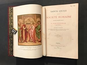 Sainte-Cécile et la société romaine aux deux premiers siècles. Quatrième édition.