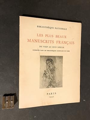 [Catalogue d'exposition]. Les plus beaux manuscrits français du VIII° au XVI° siècle conservés da...