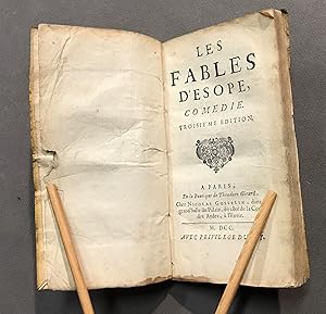 Les Fables d'Esope, comédie. Troisième édition.