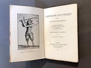 L'Espadon satyrique. Première édition critique, d'après l'édition originale de 1619, avec une pré...