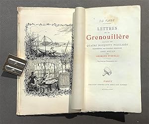 Lettres de La Grenouillère suivies de quatre bouquets poissards.