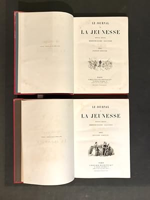 Le Journal de la Jeunesse. Nouveau recueil hebdomadaire illustré. 1885 premier [et second] semestre.