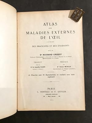 Atlas des maladies externes de l'?il à l'usage des praticiens et des étudiants.