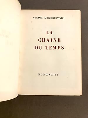 La chaîne du temps.