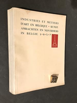 Industries et métiers d'art en Belgique. Kunst-Ambachten en Nijverheid in Belgie. 1937.