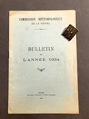 Commission météorologique de la Nièvre. Bulletin de l'année 1934.