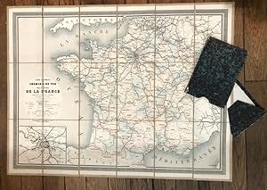 Carte générale des Chemins de Fer et des Voies navigables de la France.