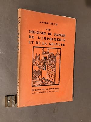 Les origines du papier, de l'imprimerie et de la gravure. Illustrées de 80 gravures.