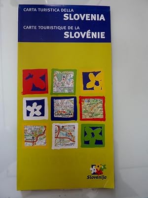 Carta Turistica della SLOVENIA - Carte Touristique de la SLOVENIE