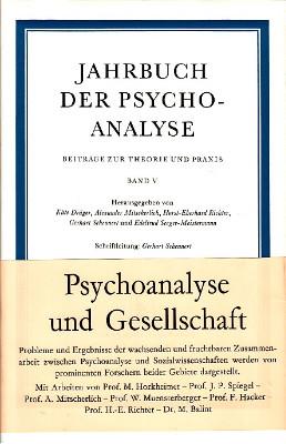 Seller image for Jahrbuch der Psychoanalyse. Band V. Beitrge zur Theorie und Praxis. for sale by Antiquariat Jenischek