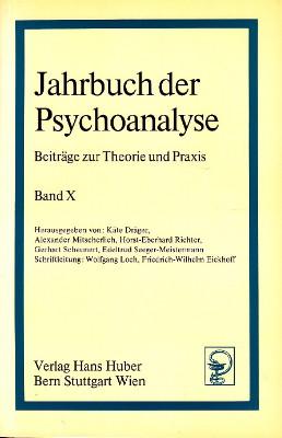 Seller image for Jahrbuch der Psychoanalyse. Band X. Beitrge zur Theorie und Praxis. for sale by Antiquariat Jenischek