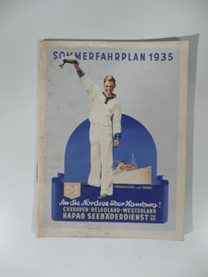 Sommerfahrplan 1935. Brochure promozionale