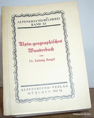 Bild des Verkufers fr Alpin-geographisches Wanderbuch. zum Verkauf von Antiquariat Christian Strobel (VDA/ILAB)
