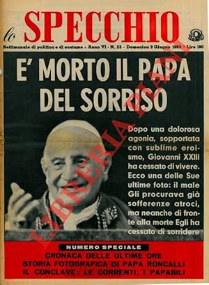 E' morto il Papa del sorriso.