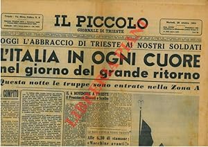 L'Italia in ogni cuore nel giorno del grande ritorno.