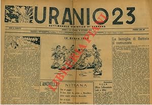 Uranio 23. Settimanale umoristico di Ferrara. Senofonte Bertoncini Direttore.-