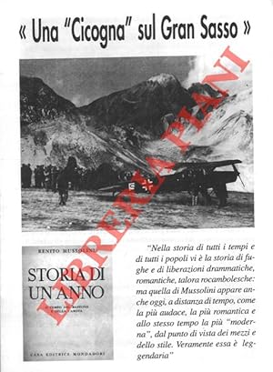 "Una 'Cicogna' sul Gran Sasso".