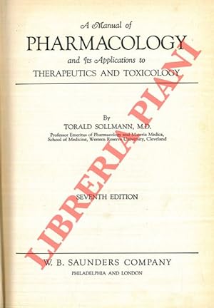 A manual of pharmacology and its applications to therapeutics and toxicology.
