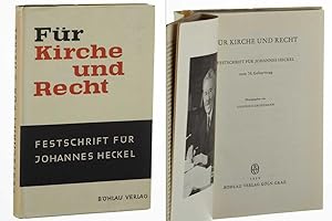 Seller image for Fr Kirche und Recht. Festschrift fr Johannes Heckel zum 70. Geburtstag. Hrsg. von Siegfried Grundmann. for sale by Antiquariat Lehmann-Dronke
