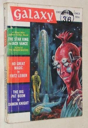 Image du vendeur pour Galaxy Science Fiction December 1963 Vol 22 No 2 mis en vente par Nigel Smith Books