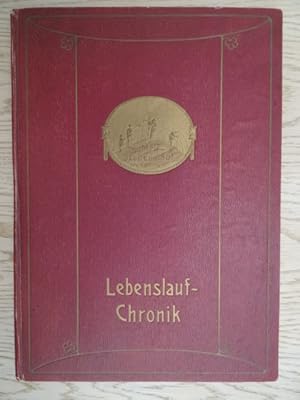 Lebenslauf-Chronik, ein Buch für die Aufzeichnung der eigenen Lebensgeschichte und Begebenheiten ...
